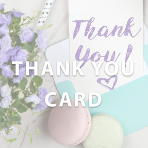 thank you card thank you card